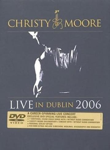 Christy Moore dvd Live in Dublin concert en soundtrack beschikbaar voor biedingen