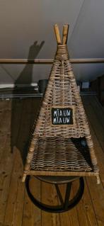 Tipi katten huisje, Dieren en Toebehoren, Kattenmanden, Ophalen of Verzenden, Nieuw, Riet