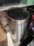 Duo vuilnisbak, Ophalen, Gebruikt, 50 tot 75 cm, Metaal