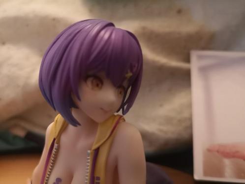 Anime/manga ecchi thema yoga split lady ssr line yura figure, Verzamelen, Beelden en Beeldjes, Zo goed als nieuw, Overige typen