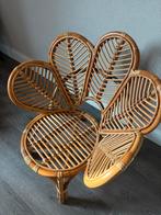 Vintage Rotan Kinderstoel Bloem Design, Antiek en Kunst, Ophalen of Verzenden