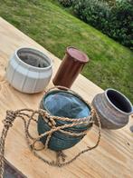 Verschillende potjes GRATIS, Tuin en Terras, Bloempotten, Kunststof, Gebruikt, Rond, Ophalen of Verzenden