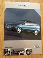 Nissan Almera Tino autofolder brochure, Ophalen of Verzenden, Gelezen, Nissan