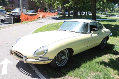 Jaguar E-type Series 1 - 4.2L Coupé (matching), Auto's, Oldtimers, Particulier, Jaguar, Benzine, Coupé, Handgeschakeld, Overige kleuren