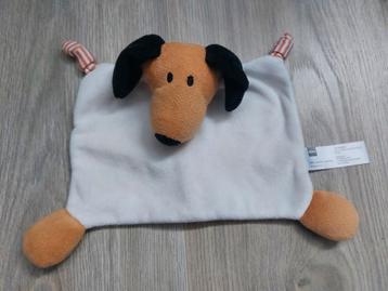 Knuffel knuffeldoekje Hema teckel hond L241 beschikbaar voor biedingen