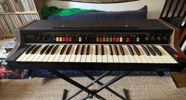 GEM PK 4900 vintage analoge synthesizer, Muziek en Instrumenten, Synthesizers, Gebruikt, 61 toetsen, Overige merken, Ophalen