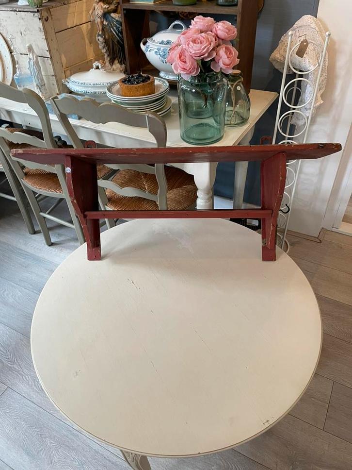 Leuk Brocante Regaal, Wandrek, Antiek Houten Rek, Antiek en Kunst, Curiosa en Brocante, Ophalen