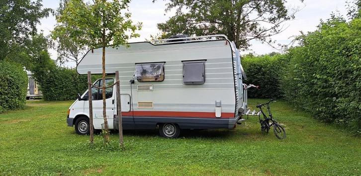 Fort Transit camper, Caravans en Kamperen, Caravans, Particulier, Rondzit, Dethleffs, Koelkast, Ophalen