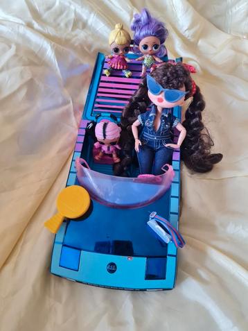 2x LOL Surprise Limousine - Roze/Blauw - Nieuwstaat! beschikbaar voor biedingen