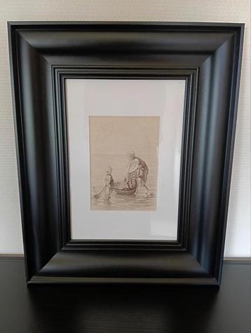 Gravure van Jozef Israëls (1824-1911) beschikbaar voor biedingen