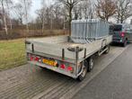 Tijhuis Schamel aanhangwagen 3500kg - schamelwagen, Auto diversen, Aanhangers en Bagagewagens, Ophalen, Gebruikt, -, -