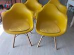 Eetkamerstoelen, Huis en Inrichting, Stoelen, Ophalen, Gebruikt, Zwart, Vier