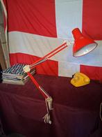 Vintage architecten lamp uit Denemarken., Ophalen of Verzenden, Gebruikt, Minder dan 50 cm