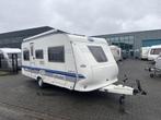 Hobby 495 UL Enkele bedden, mover, tent, luifel (bj 2005), Caravans en Kamperen, Caravans, Hobby, Schokbreker, Bedrijf, 6 tot 7 meter