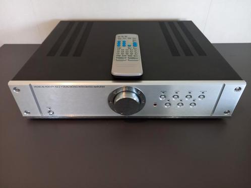 MUSICAL FIDELITY A3.2 / 2X RINGKERNTRAFO / 2 X 115 WATT + AB, Audio, Tv en Foto, Versterkers en Receivers, Zo goed als nieuw, Stereo