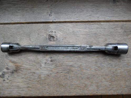 Belzer-Simplex No 4040 kniesleutel 1/2 9/16, Auto diversen, Autogereedschap, Gebruikt, Ophalen of Verzenden