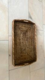 Dienblad van birma riet., Ophalen, Zo goed als nieuw, Rechthoekig, Overige materialen