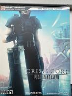 Final fantasy VII: Crisis core strategy guide, Spelcomputers en Games, Games | Sony PlayStation Portable, Role Playing Game (Rpg)