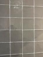 Wandtegel Craquelé Perla Sage 13x13cm 10mm Glanzend, Ophalen, Nieuw, Minder dan 20 cm, Minder dan 5 m²