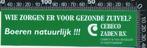 Sticker: Cebeco Zaden - Wie zorgen er voor gezonde zuivel, Ophalen of Verzenden, Zo goed als nieuw, Bedrijf of Vereniging