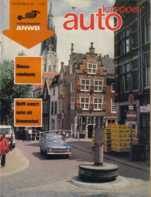 Autokampioen 29 1978 : BMW 635CSI - Oldsmobile Delta - Golf, Boeken, Auto's | Folders en Tijdschriften, Gelezen, Algemeen, Ophalen of Verzenden