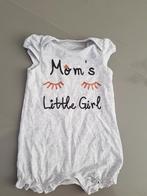 "Mom's little girl" onesie met wimpertjes maat 80, Kinderen en Baby's, Babykleding | Maat 80, Meisje, Ophalen of Verzenden, Zo goed als nieuw