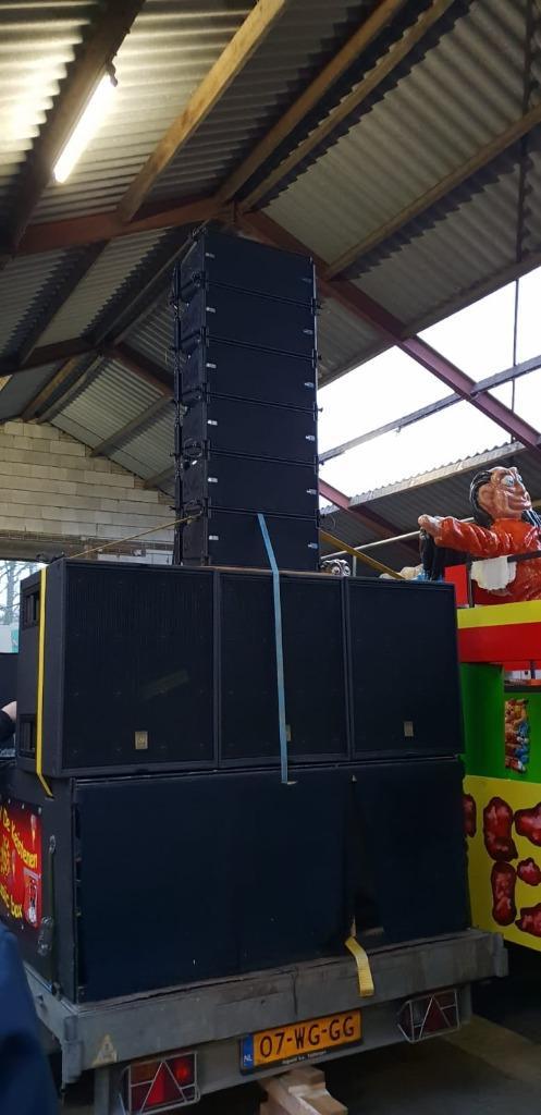 Geluid systemen te huur carnaval 2026! L-Acoustics en meer!, Muziek en Instrumenten, Licht en Laser, Nieuw, Licht, Geluidgestuurd