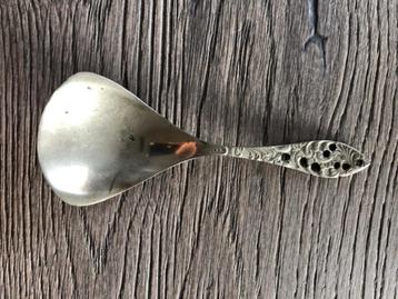 oud verzilverd Theeschepje / Suikerschepje beschikbaar voor biedingen