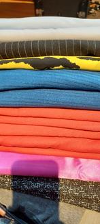 Stoffen restjes - 11 stuks, Hobby en Vrije tijd, Stoffen en Lappen, Overige materialen, Gebruikt, Overige kleuren, Ophalen of Verzenden