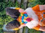Dinomasker fursuit + 2 staarten, Hobby en Vrije tijd, Kostuums, Theaterbenodigdheden en LARP, Ophalen of Verzenden