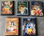 DISNEY - 5 TITELS - DVD´S, Verzamelen, Ophalen of Verzenden, Overige figuren, Zo goed als nieuw, Overige typen
