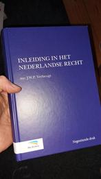 Inleiding Nederlands Recht - Verheugt, Boeken, Studieboeken en Cursussen, Mr. J.W.P. Verheugt, Zo goed als nieuw, Gamma, HBO
