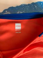 2 gym shirts maat 152, Kinderen en Baby's, Kinderkleding | Maat 152, Ophalen, Sport- of Zwemkleding, Zo goed als nieuw, Hema