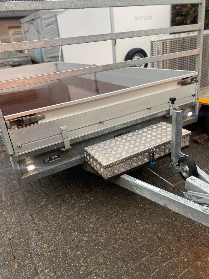 Hulco Medax 2 5 x 2M  3ton Bj:2020 Plateau Zeer Goede Staat, Auto diversen, Aanhangers en Bagagewagens, Zo goed als nieuw, Ophalen