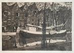 Ets Pol Dom Brouwersgracht 1910, Antiek en Kunst, Kunst | Etsen en Gravures, Ophalen of Verzenden