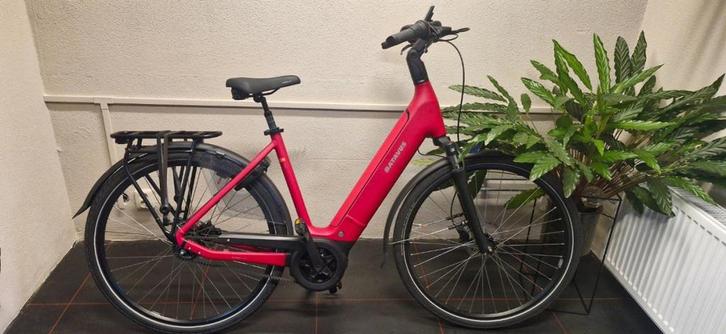 BATAVUS FINEZ E-GO PT EXCLUSIVE Demo Lageinstap Rood Mat 53c, Fietsen en Brommers, Elektrische fietsen, Nieuw, Batavus, 51 tot 55 cm