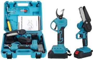 Zincline Accu Kettingzaag + Elektrische Snoeischaar – 21V  beschikbaar voor biedingen
