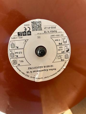 Reflex Expansievat N 18 - Nieuwstaat! beschikbaar voor biedingen