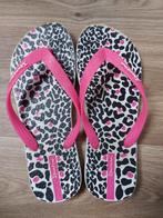 Ipanema teenslippers flipflops maat 38 panterprint, Gebruikt, Meisje, Ophalen of Verzenden, Ipanema