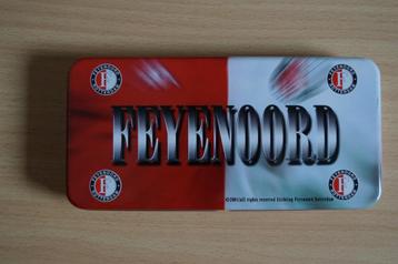 Feyenoord blik 20 x 10 x 2 cm. beschikbaar voor biedingen