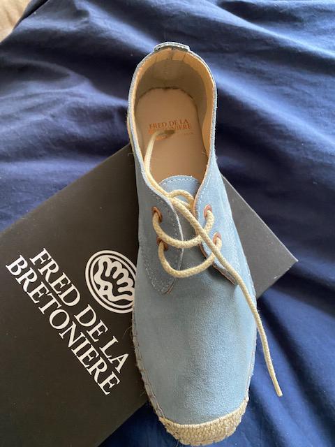 Dames schoen fred de la BRETOINNERE, Kleding | Dames, Schoenen, Nieuw, Sneakers of Gympen, Blauw, Verzenden