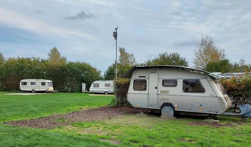 Kip Greyline 42TD, Caravans en Kamperen, Caravans, Particulier, tot en met 3, Kleine zit, Kip, Dwarsbed, 4 tot 5 meter, Luifel