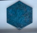 Blauwkleurige hexagon 162 x 185 mm, Doe-het-zelf en Verbouw, Tegels, Ophalen, Nieuw, Minder dan 20 cm, Minder dan 20 cm