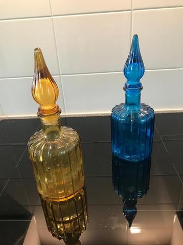 Verzameling Vintage Genie Empoli Flessen 6 stuks beschikbaar voor biedingen