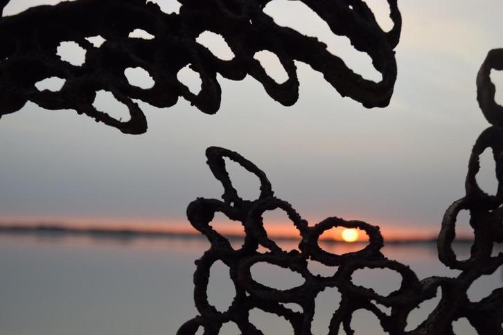 IJzeren roestsculpturen, tuinbeelden, Antiek en Kunst, Kunst | Beelden en Houtsnijwerken, Verzenden