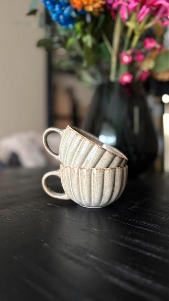 Cosy & Trendy Mokken Set - Astera, Huis en Inrichting, Keuken | Servies, Nieuw, Kop(pen) en/of Schotel(s), Effen, Keramiek, Ophalen of Verzenden