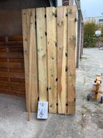 Tuindeur met ijzeren frame - Nieuw, Doe-het-zelf en Verbouw, Hang- en Sluitwerk, Ophalen of Verzenden, Nieuw, IJzer, Scharnier