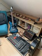 Squier Contemporary Jaguar HH ST Sky Burst Metallic, Ophalen, Zo goed als nieuw, Solid body, Fender