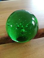 Glazen groene globe, Antiek en Kunst, Ophalen of Verzenden