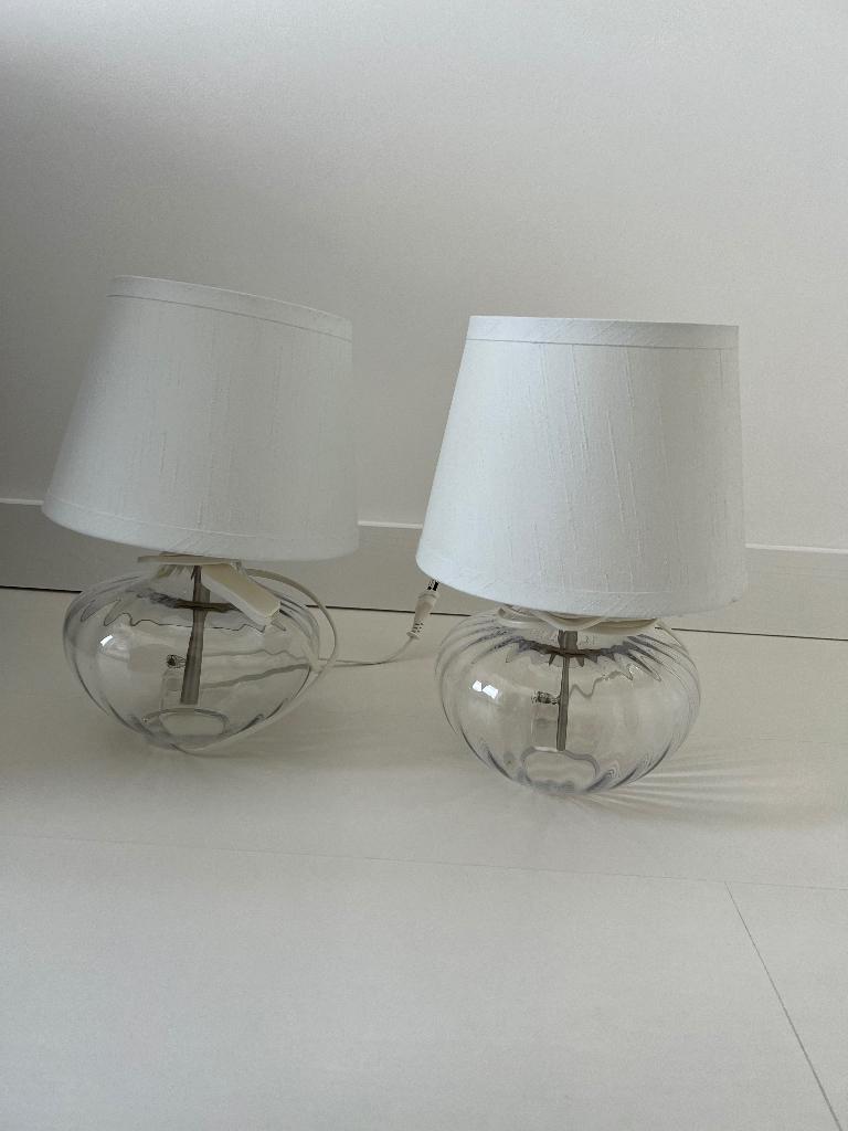 Tafellampen Ikea Jonsbo Egby 5,- per stuk, Ophalen, Nieuw, Glas, Minder dan 50 cm